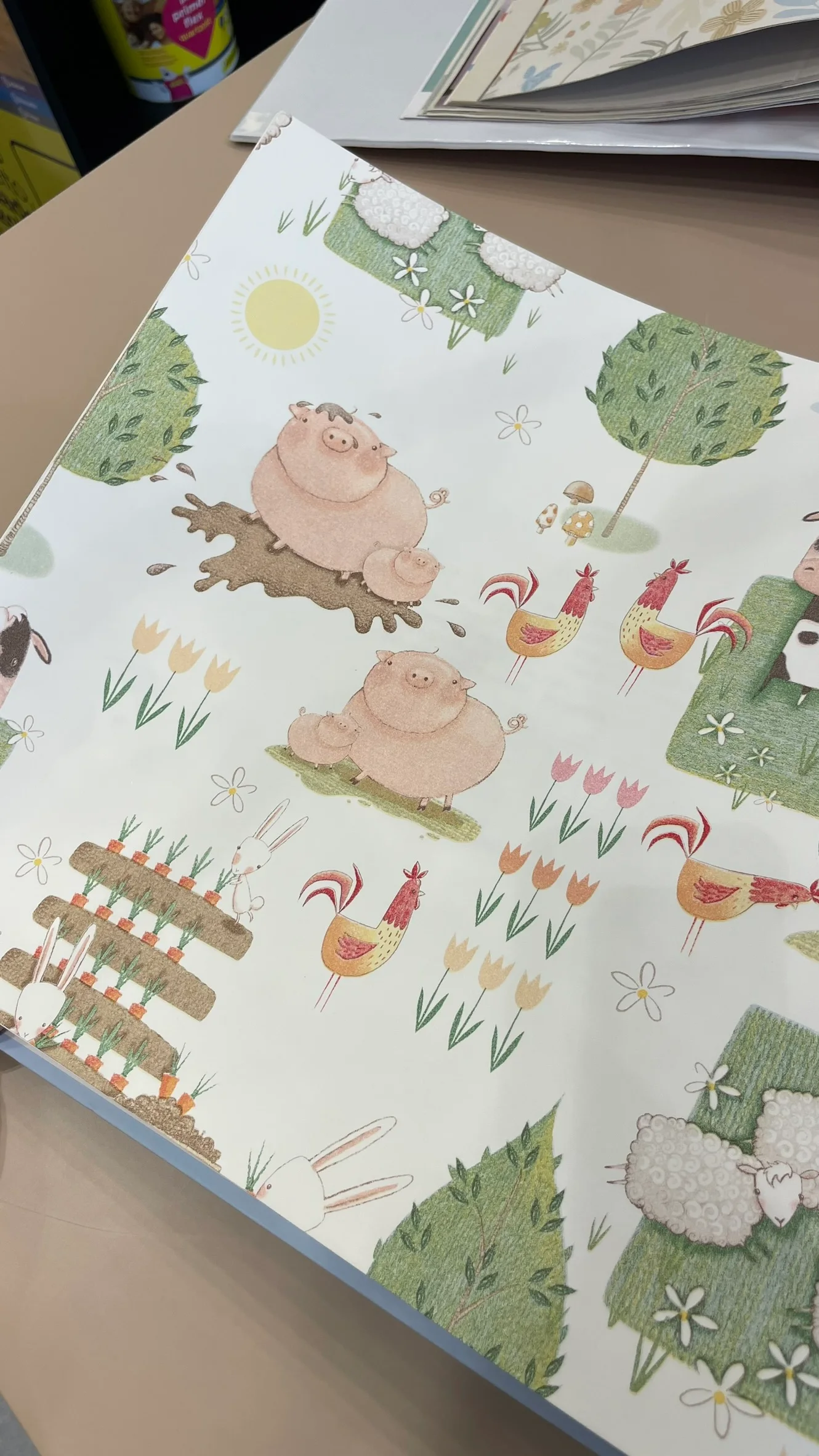 Papel de Parede Infantil e Lúdico miniatura 2