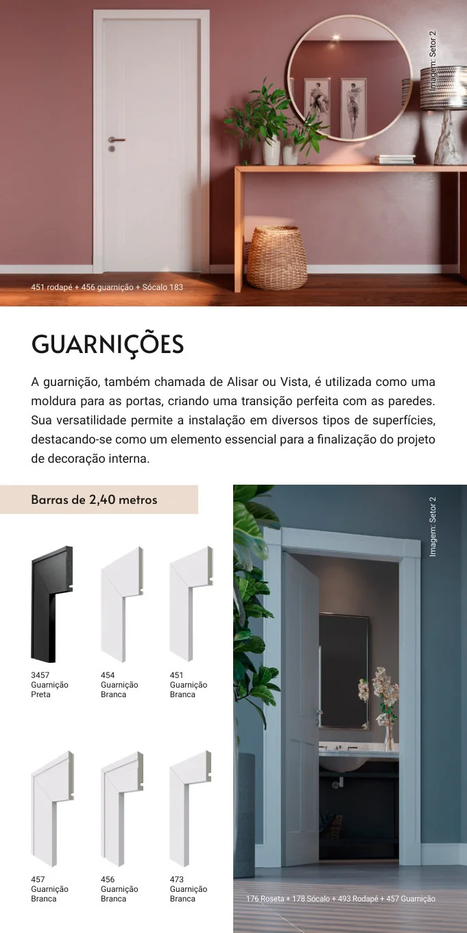 Linha SantaLuzia® | Rodapés, Rodatetos, Guarnições, Painéis e Mais miniatura 6