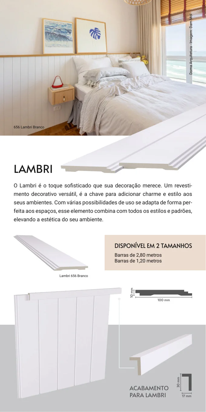Linha SantaLuzia® | Rodapés, Rodatetos, Guarnições, Painéis e Mais miniatura 19