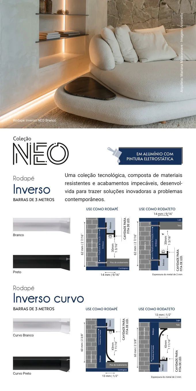 Linha SantaLuzia® | Rodapés, Rodatetos, Guarnições, Painéis e Mais miniatura 20