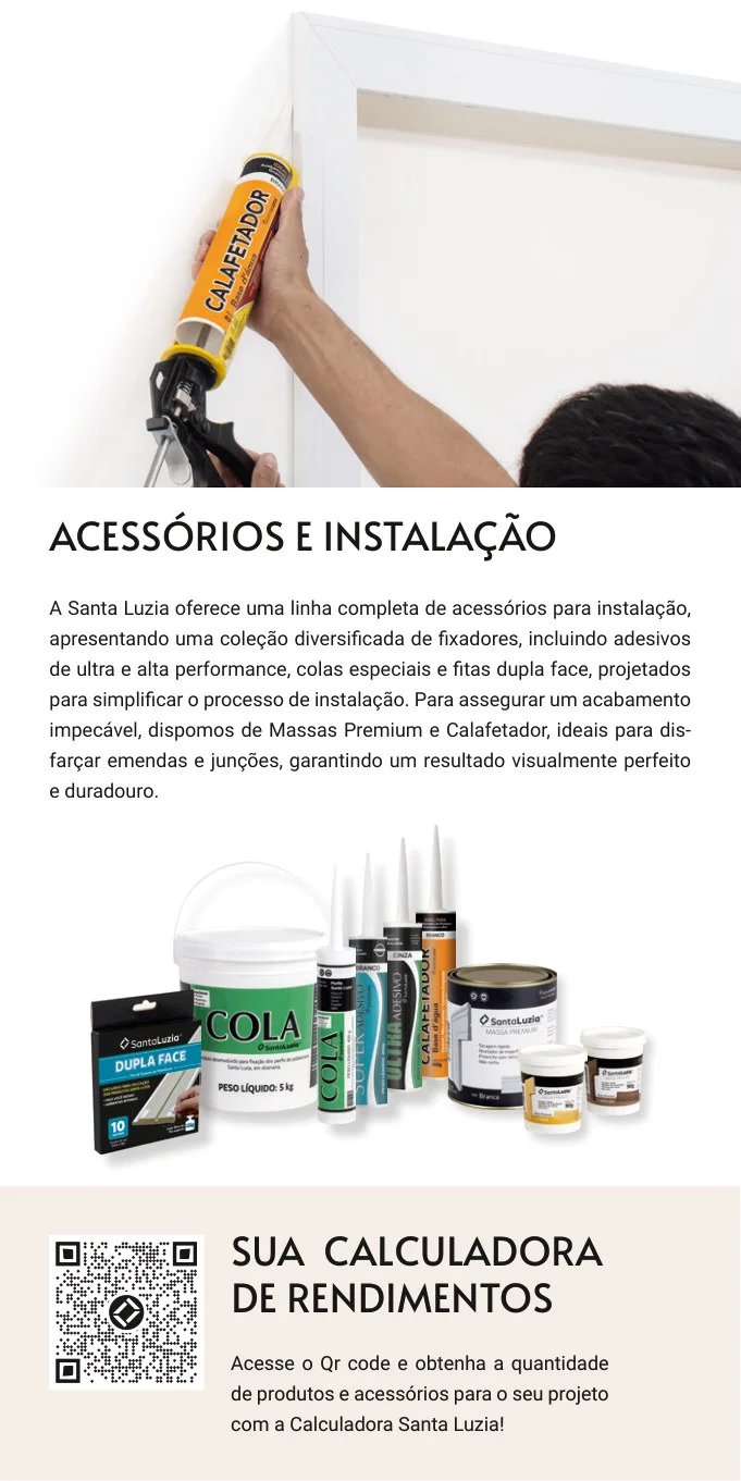 Linha SantaLuzia® | Rodapés, Rodatetos, Guarnições, Painéis e Mais miniatura 22